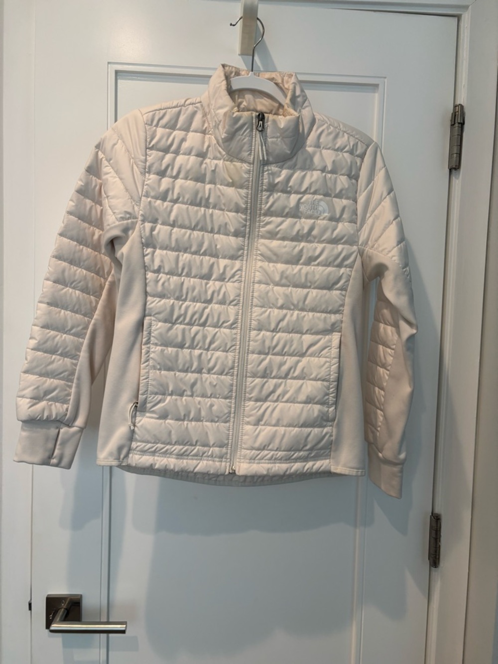 The North Face Women's Light Cream Puffer Jacket